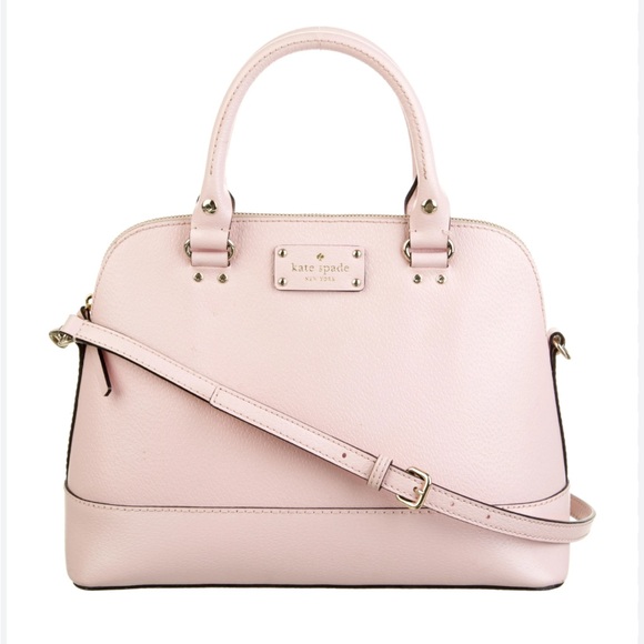 kate spade Handbags - Kate Spade Pink Crossbody Bag with Gold Hardware